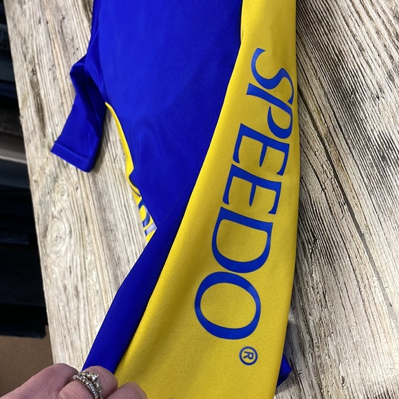 Speedo Kids' UPF 50+ Begin to Swim Thermal
Swimsuit Wetsuit Unisex blue yellow - Picture 3 of 7